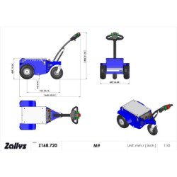 Zallys M9 s diaľkovým ovládaním Z168.720-5R