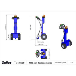 Zallys M12 s diaľkovým ovládaním Z172.720-6