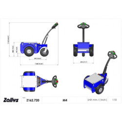 Zallys M4 elektrický vozík Z162.720-8